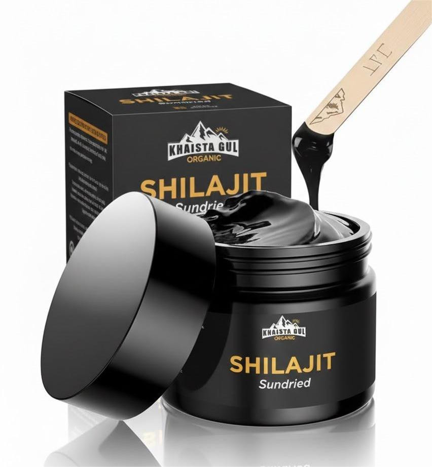 Khaista Gul Organic Shilajit-Sundried | Natural Dietary Supplement